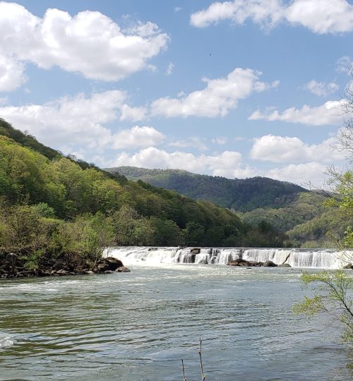 Sandstone Falls in West Virginia