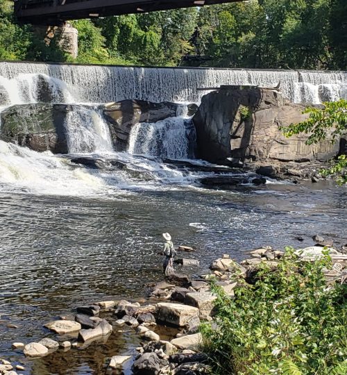 Fishing Otter Creek in Vermont